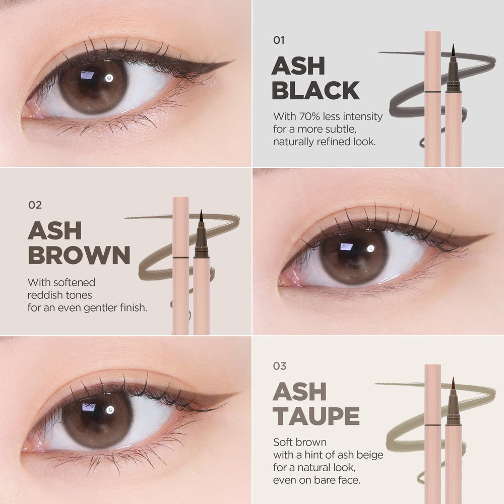 lilybyred am9-to-pm9 survival penliner smudge-proof wear test on skin