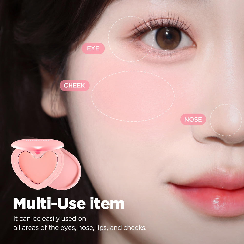Lilybyred Luv Beam Cheek Balm blendable formula for buildable intensity
