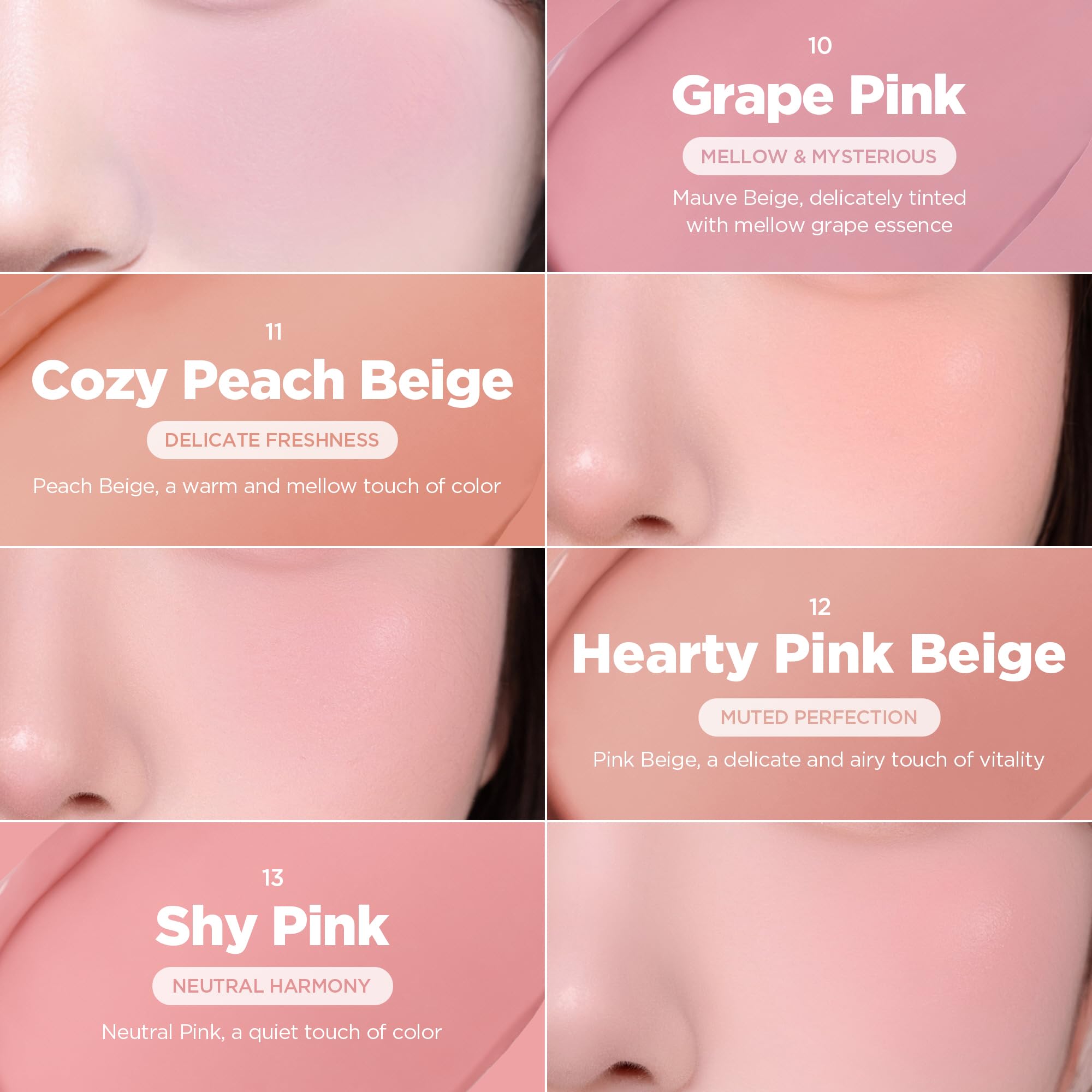 lilybyred Luv Beam Cheek Balm compact opens to reveal shade mood rose