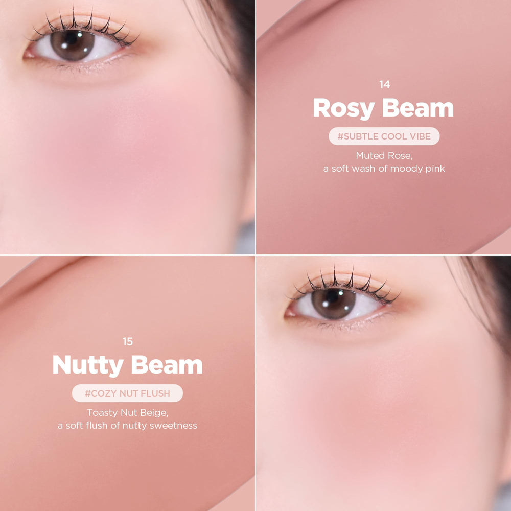 Lilybyred Luv Beam Cheek Balm gift-ready heart-shaped blush packaging
