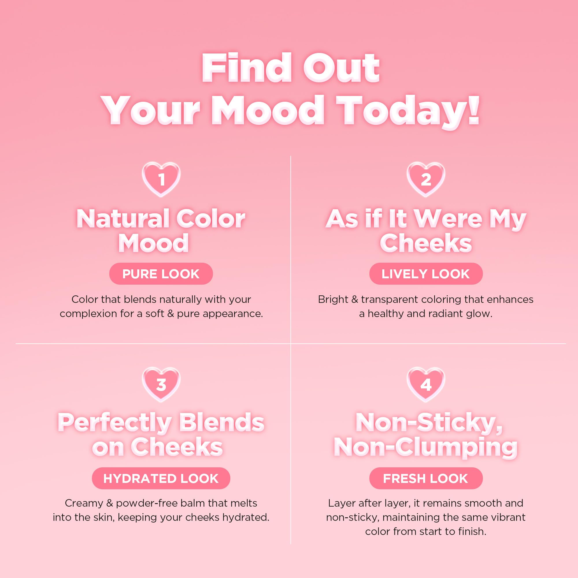 Lilybyred Luv Beam Cheek Balm long-lasting wear for all-day color