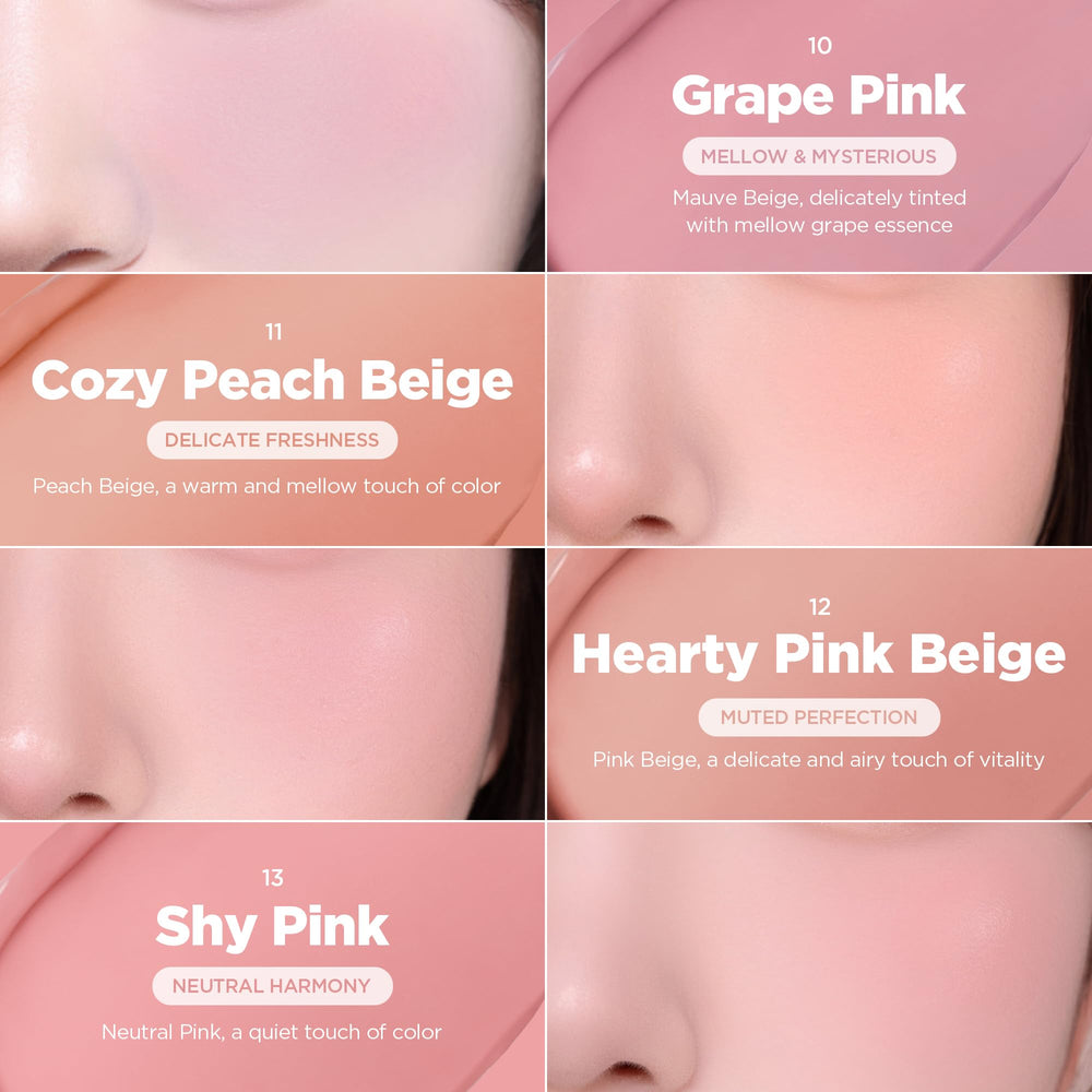 lilybyred Luv Beam soft matte finish on skin for natural glow.