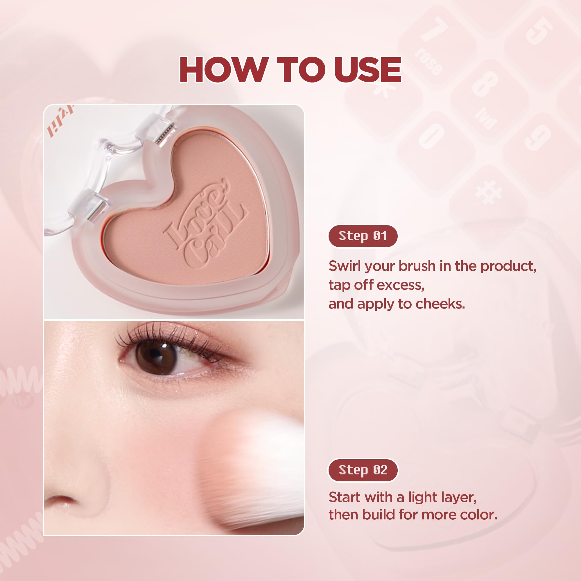 lilybyred Luv Beam Blur Cheek floral woody scent enhances routine.