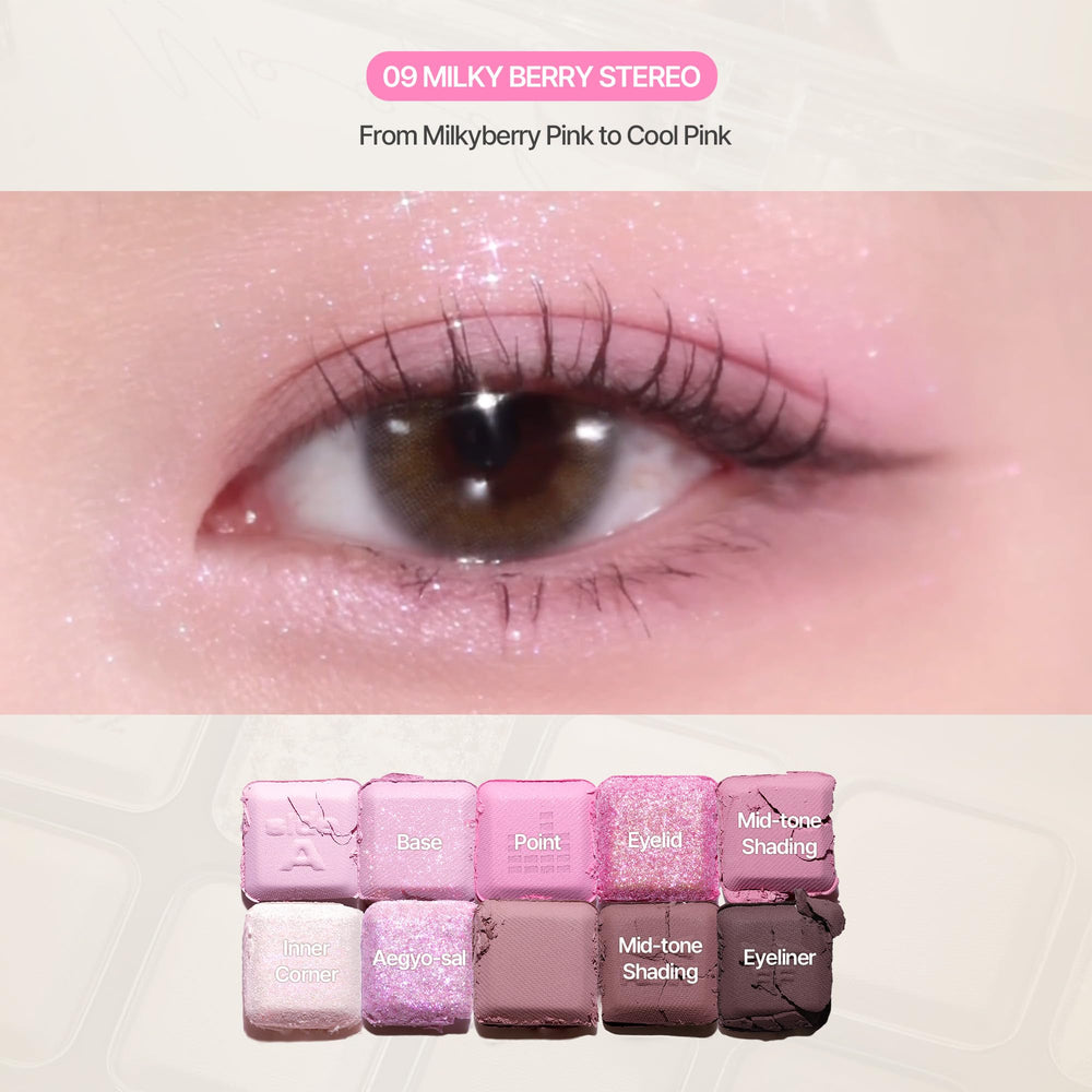 lilybyred Mood Keyboard jelly glitter provides cushiony sparkle with minimal fallout.