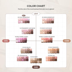 lilybyred Mood Keyboard matte shades add depth for everyday looks.