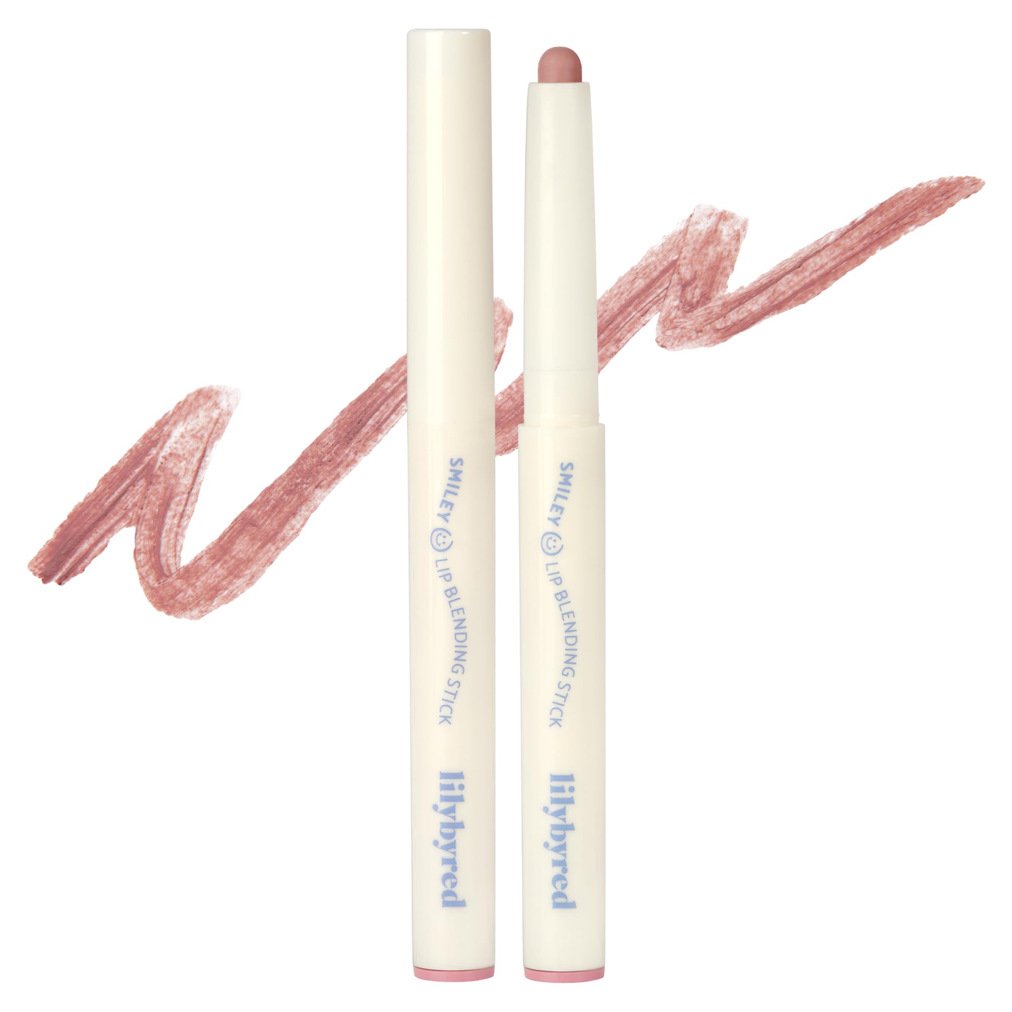 lilybyred Smiley Lip Blending Stick packaging showcases sleek, travel-friendly design.