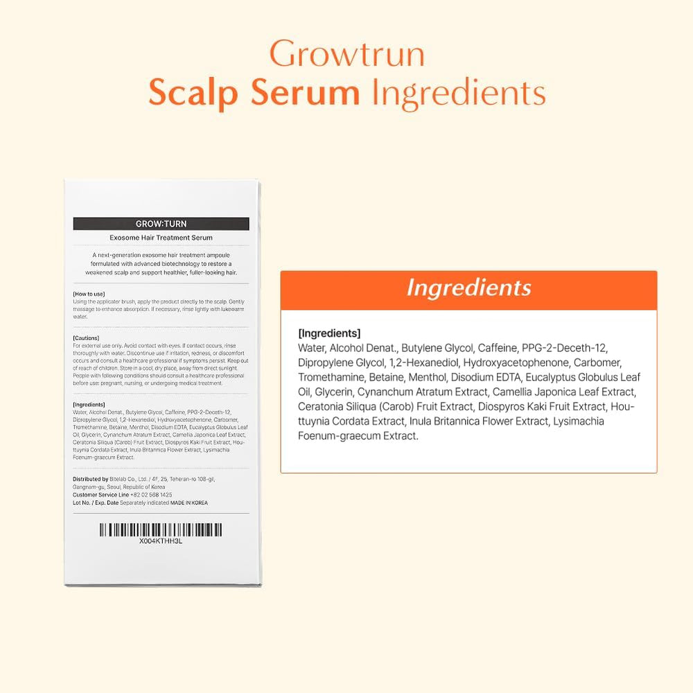 LilyEve GROWTURN daily-use packaging shown on vanity