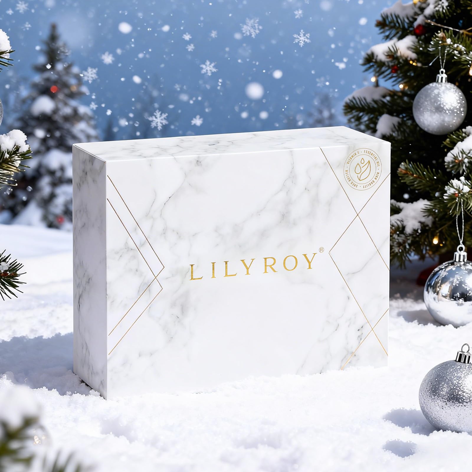 LILY ROY bath salts 150g set—soothing soak with Shea Butter and essential oils.