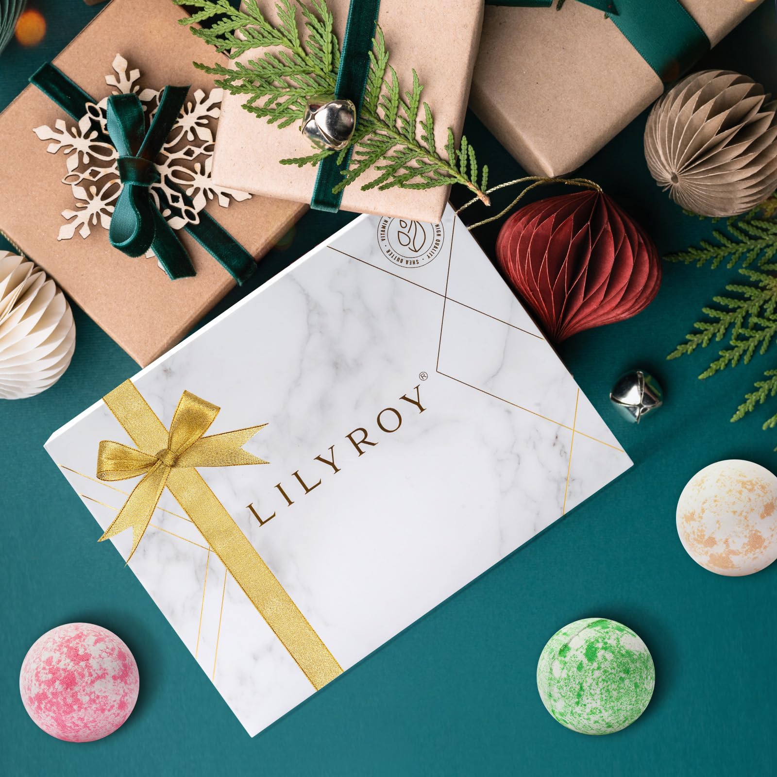 LILY ROY home spa experience—ritual-worthy set for relaxing evenings.