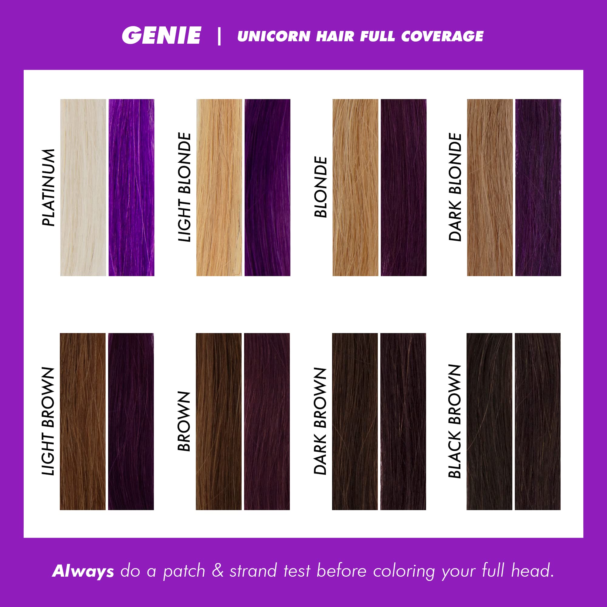 Lime Crime Unicorn Hair Dye Genie scent graphic notes sugary citrus vanilla aroma