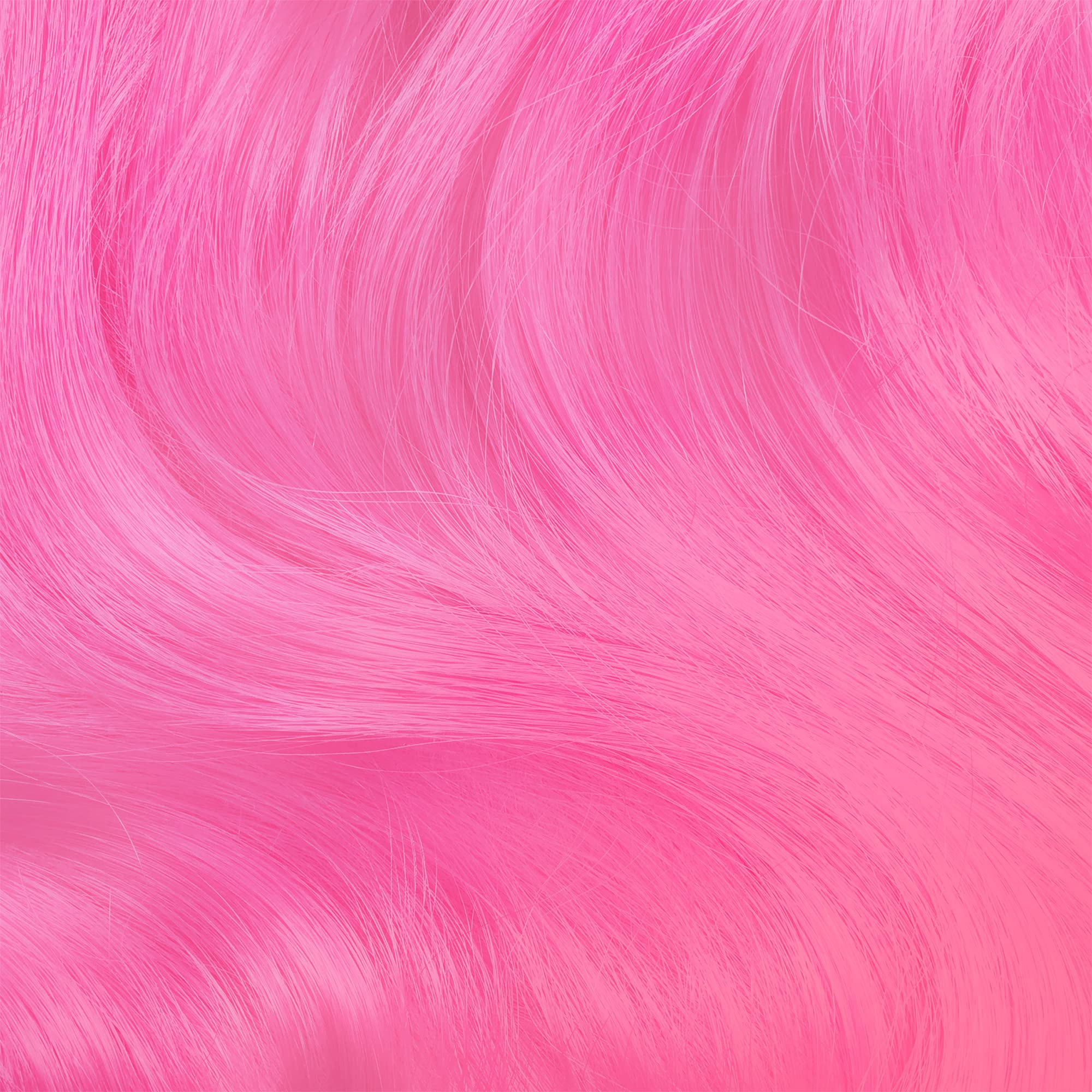 Lime Crime Sour Candy on-hair image demonstrates semi-permanent color impact and conditioning powers