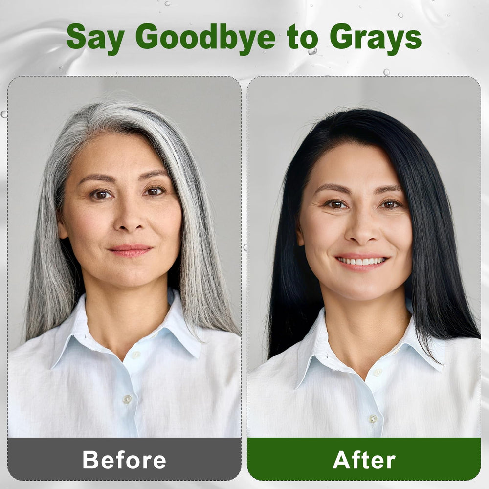 Limer Hair Dye Shampoo pump dispense shows easy, mess-free 3-in-1 color, shampoo, and conditioner.