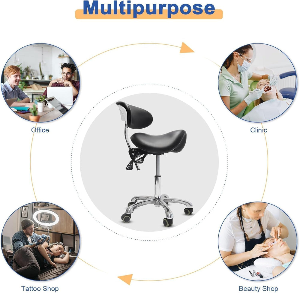 LIMKOMES aluminum-base: durable, floor-safe stool for busy days