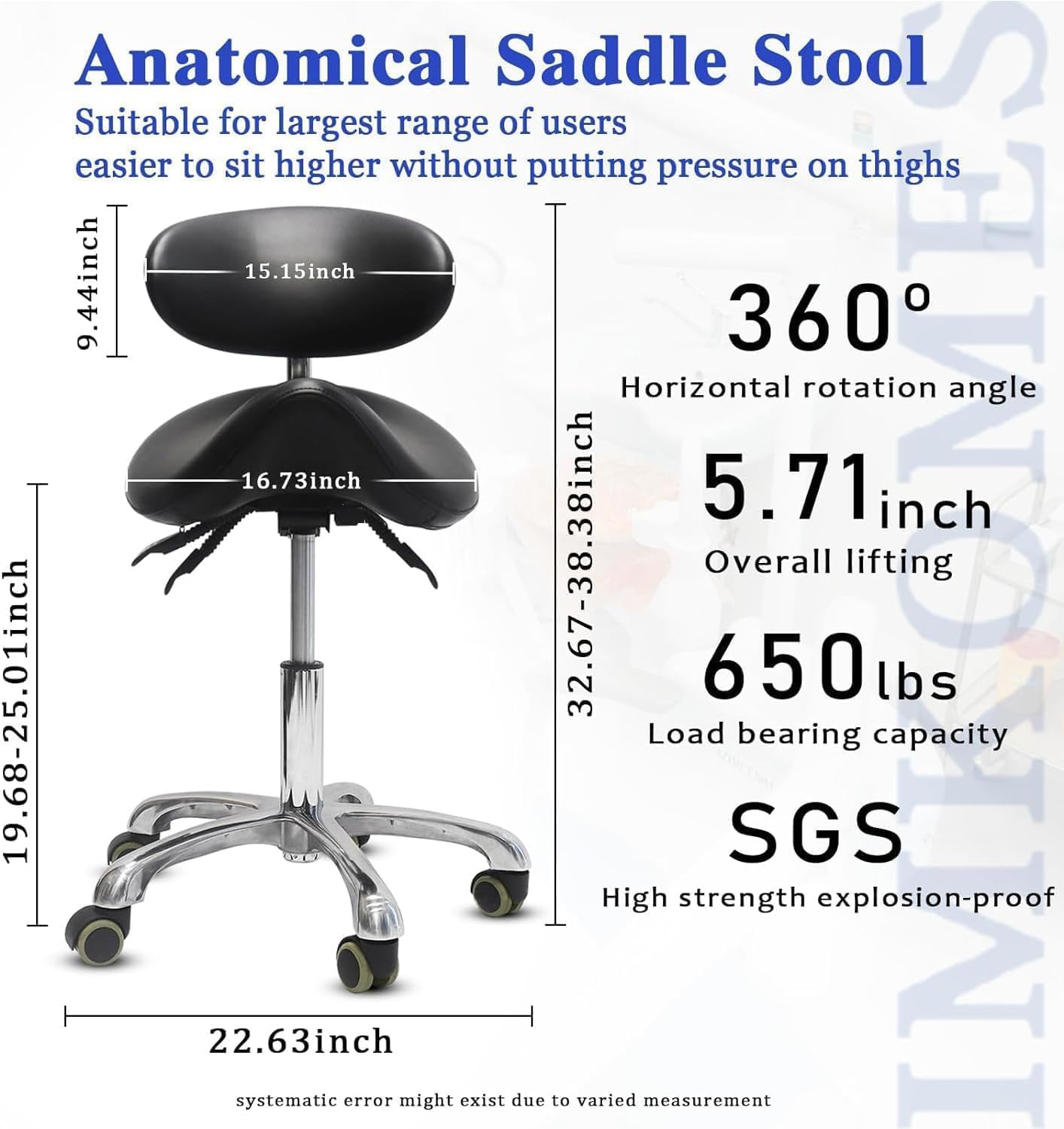 LIMKOMES saddle-stool-height-adjustment: lets you set the perfect working height