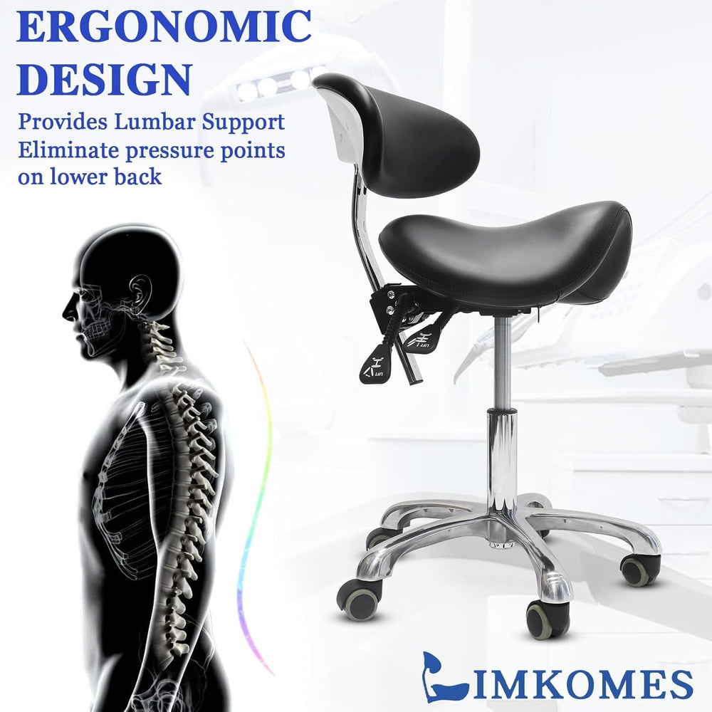 LIMKOMES skin-friendly-seat: soft surface reduces friction for all-day comfort