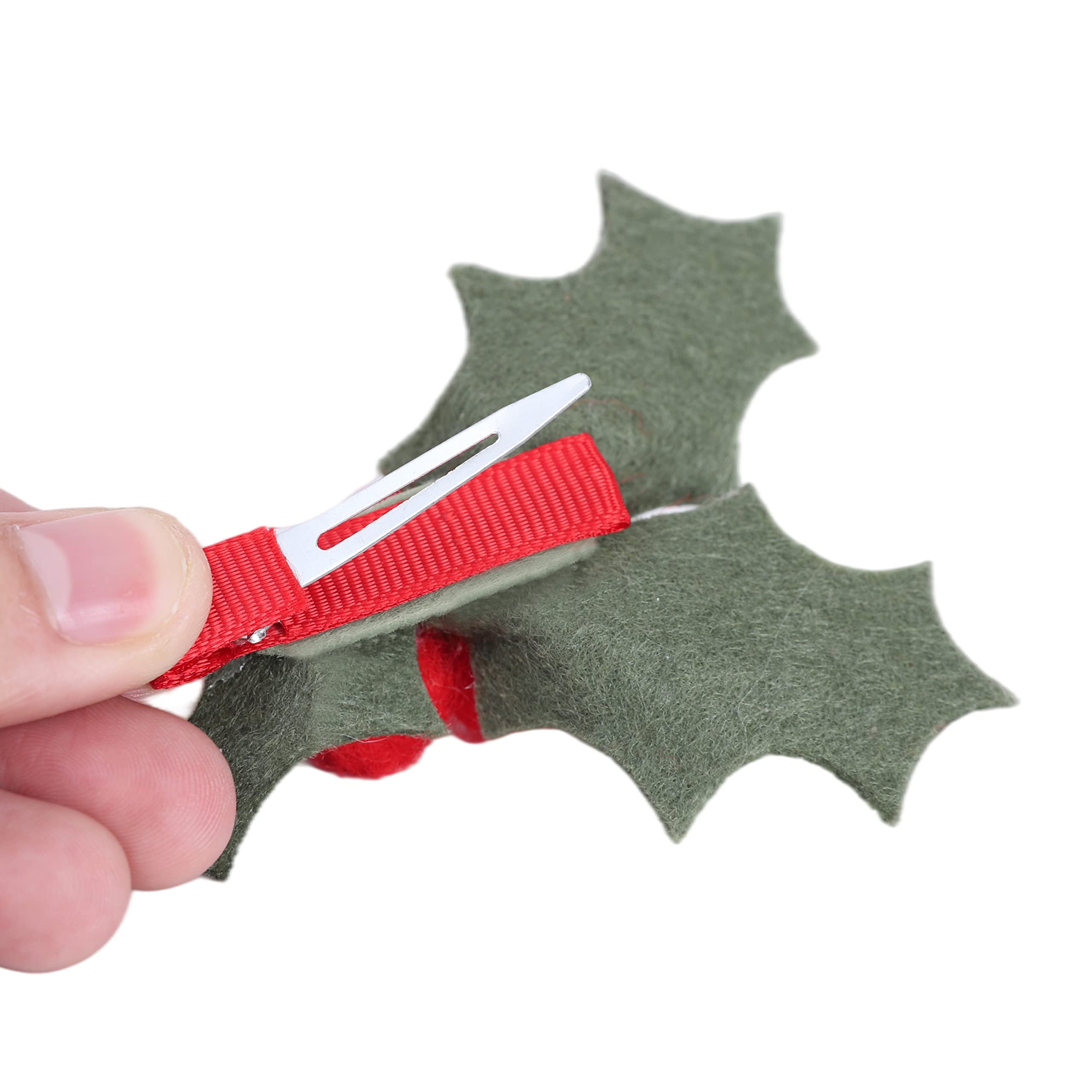 LINLULU girls wearing the clip during holidays adds festive detail to outfits.