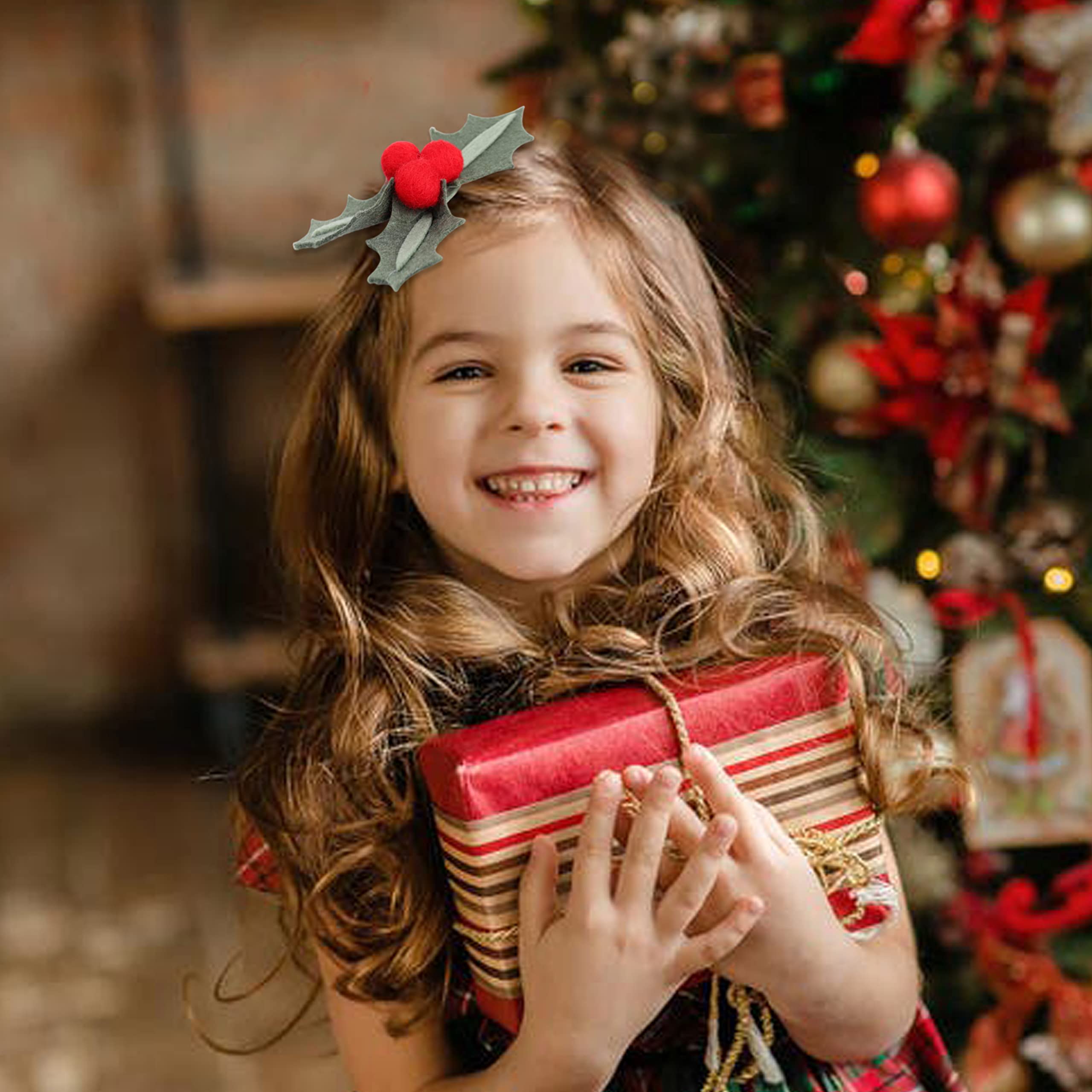 LINLULU hair clip on 4.5 cm alligator clip provides secure, kid-friendly grip.