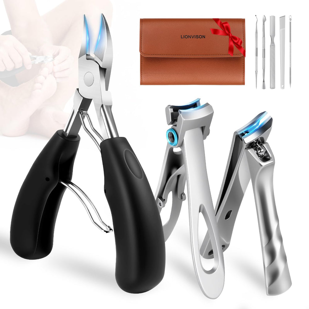 LIONVISON home-foot-care set supports seniors with daily grooming.