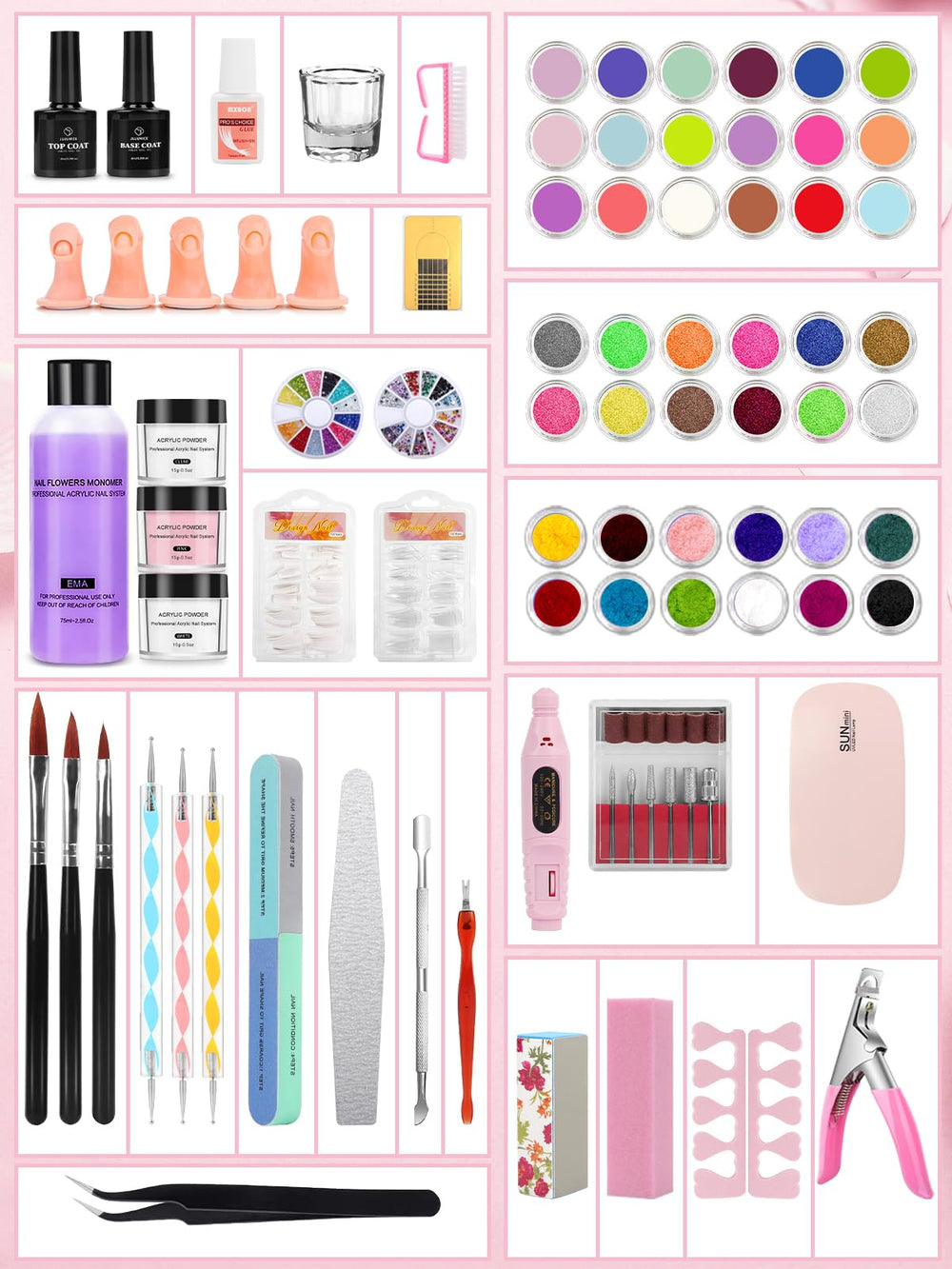 LionVision travel-ready nail kit shown in a compact case for trips.