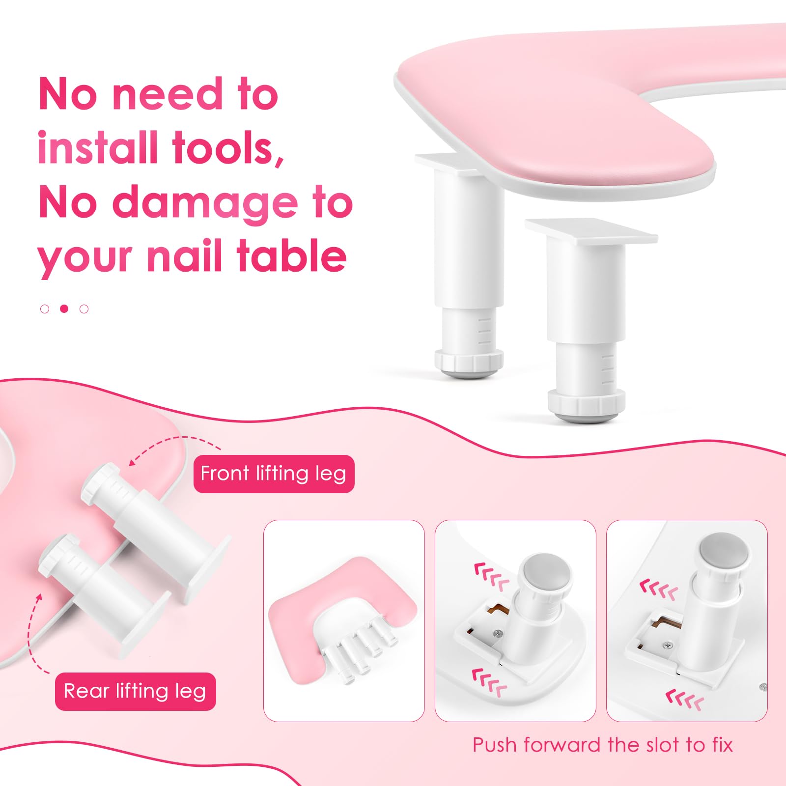 LIONVISON detachable installation keeps setup quick and portable