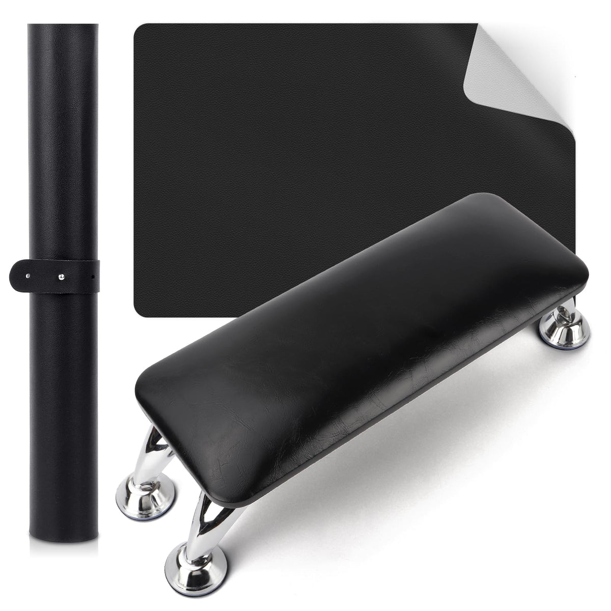 LIONVISON nail arm rest set on table for a tidy, professional manicure station.