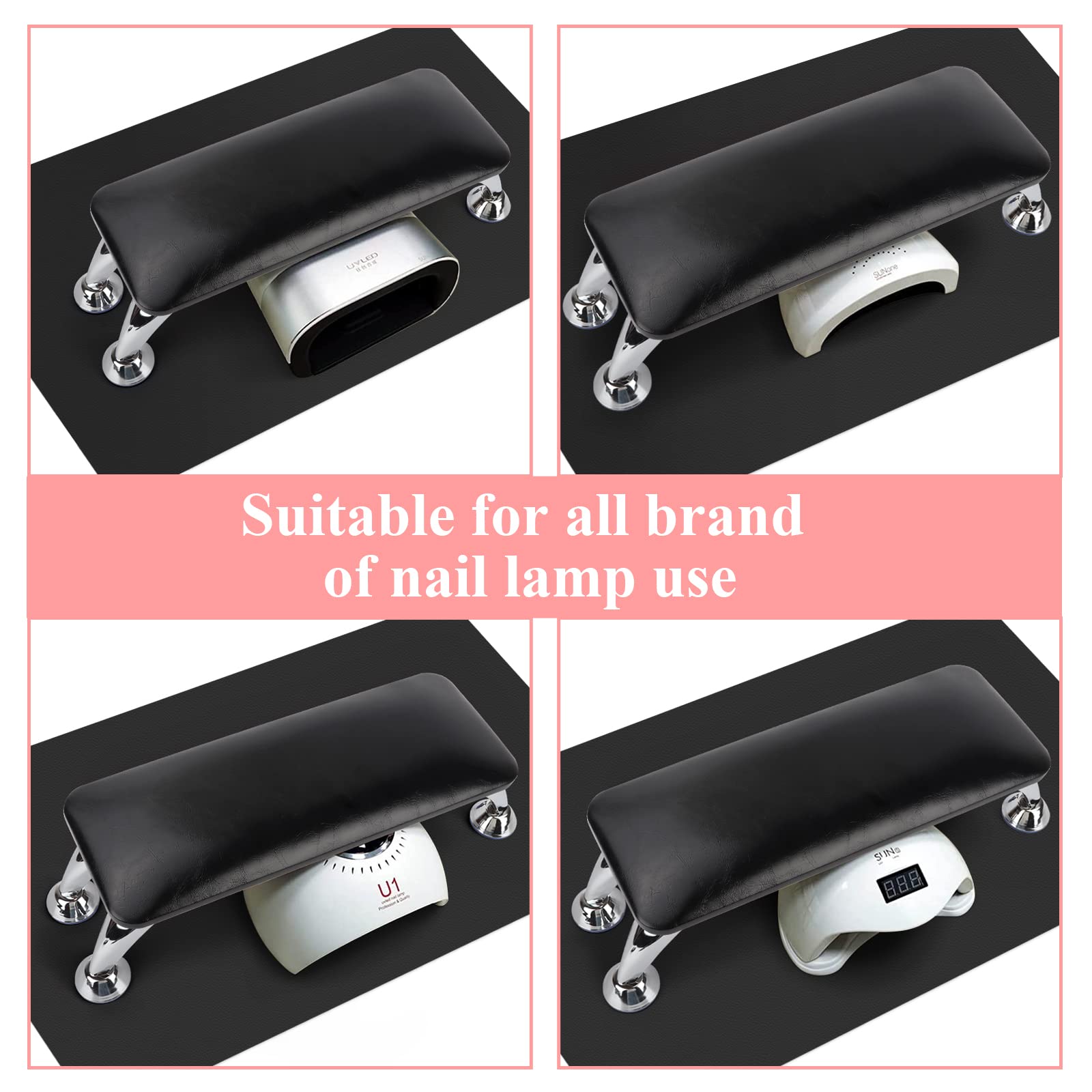 LIONVISON stainless steel stand keeps the arm rest stable during services.