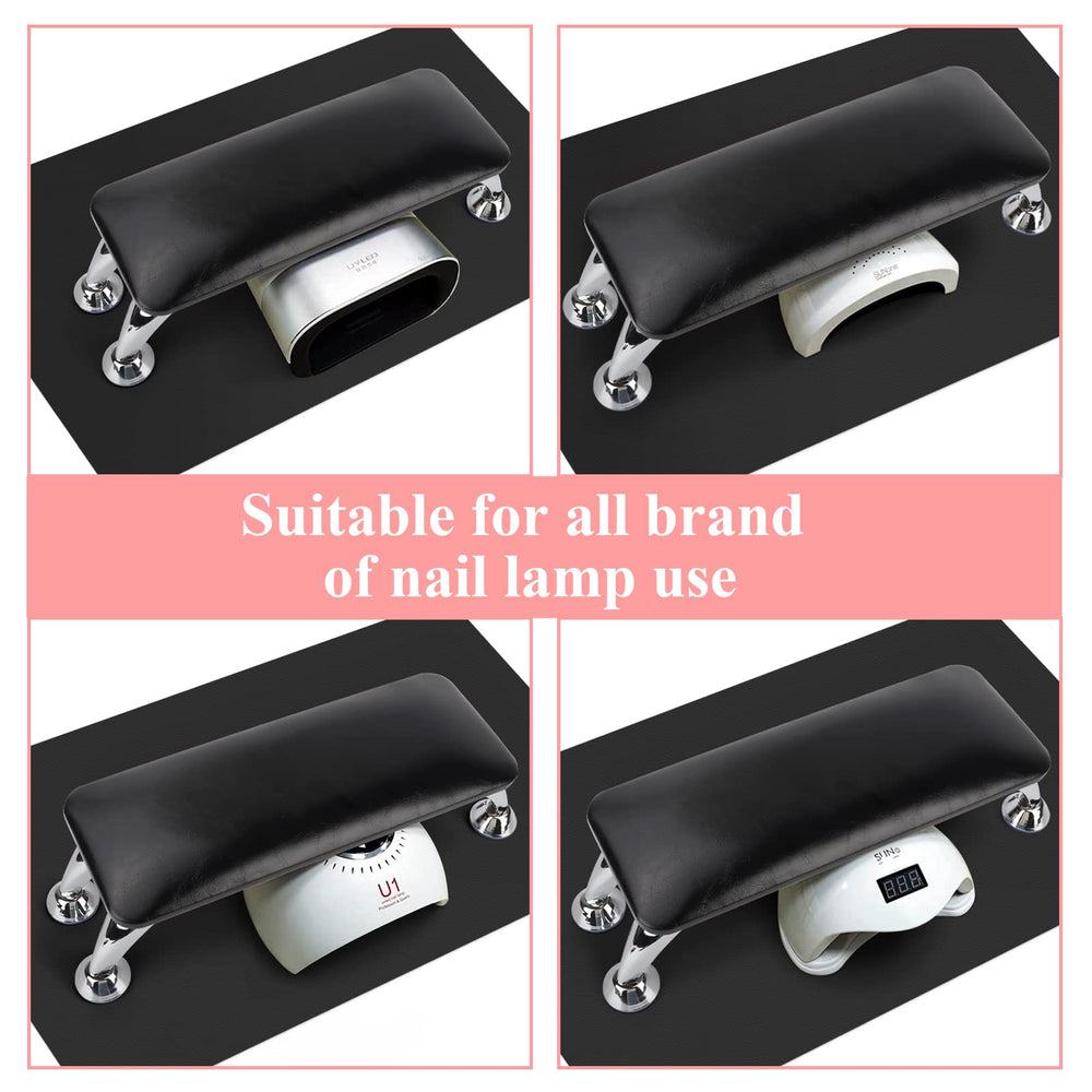 LIONVISON stainless steel stand keeps the arm rest stable during services.