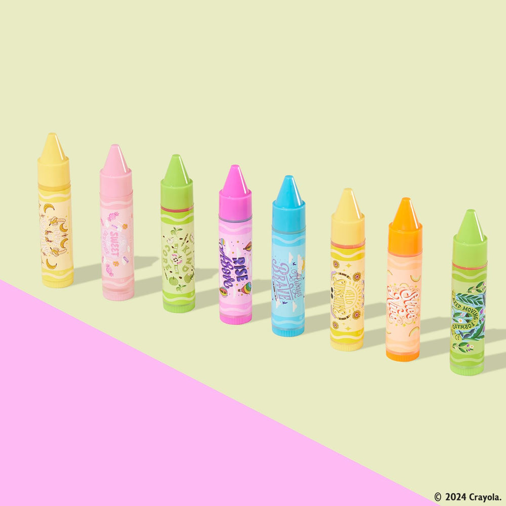 Collectible flavors in Lip Smacker Crayola Party Pack invite repeat use and sharing.