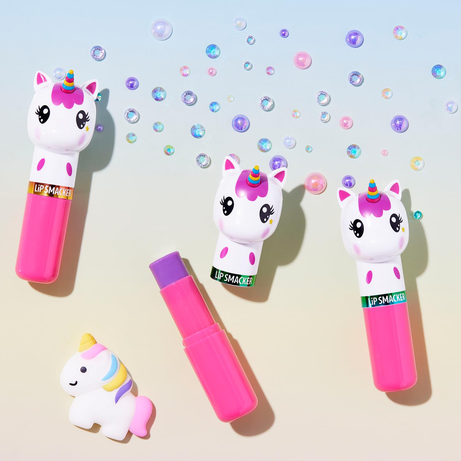 Lip Smacker Lippy Pals Unicorn collectible series invites smiles and playful hydration.