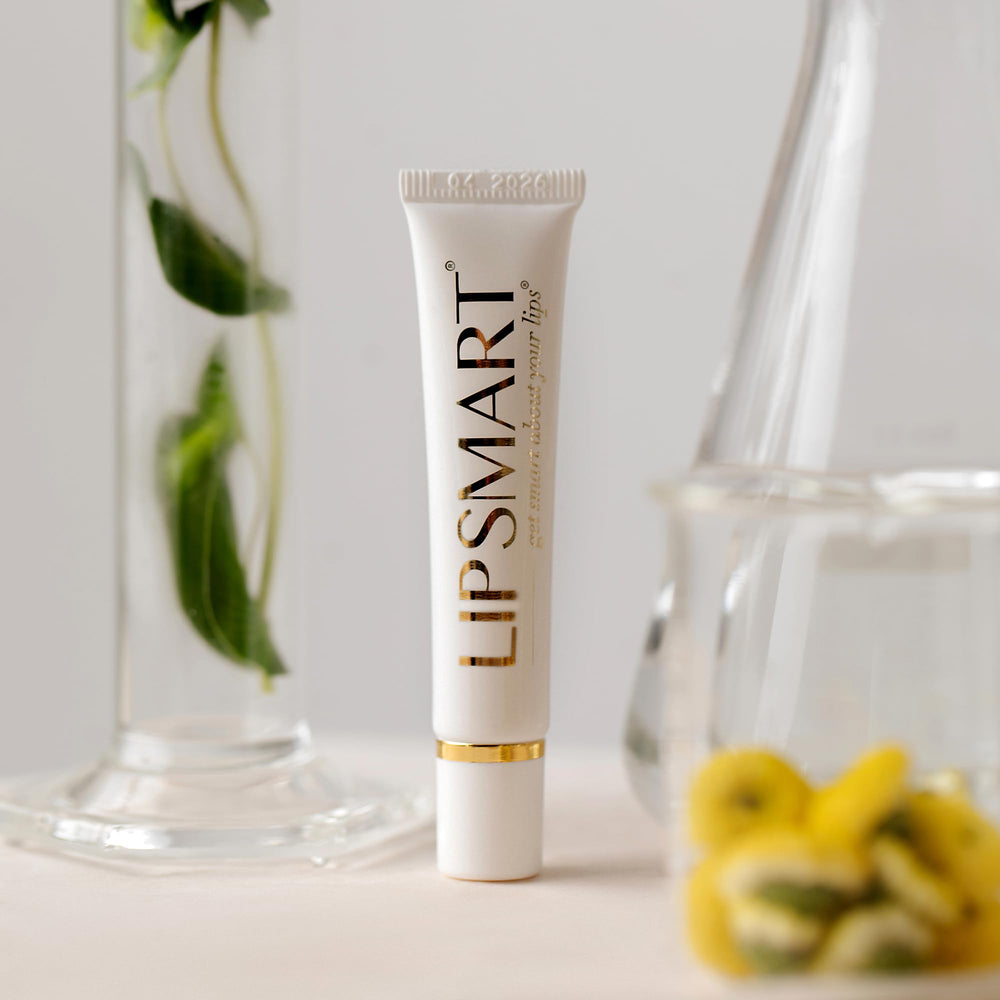 LipSmart lips-before-after contrast hints at improved hydration and definition.