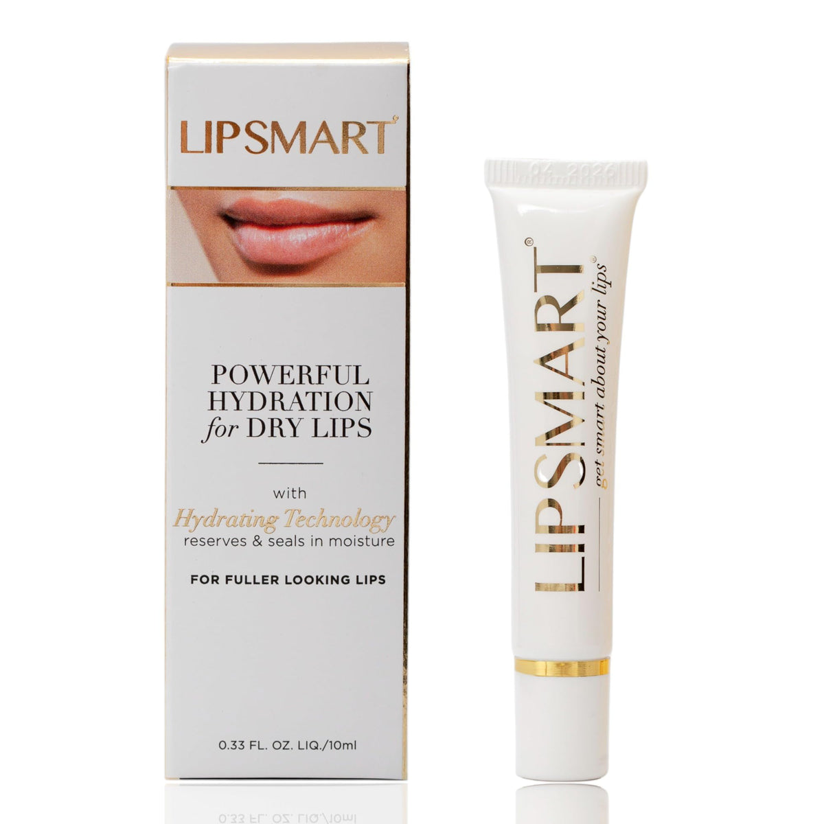 LipSmart Ultra Hydrating Lip Treatment applied for moisture boost.
