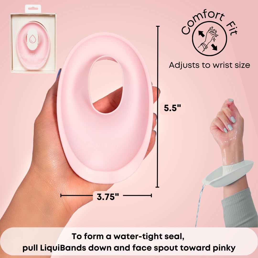 Liquilinks LiquiBands one-size-fits-all design flexes to your wrist