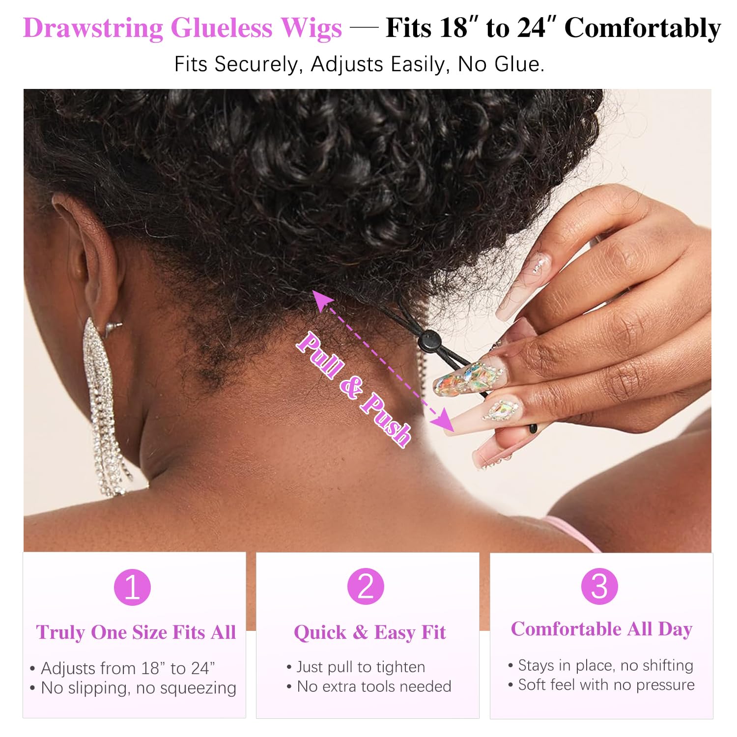 Liqusee 250% density human hair delivers a full, natural silhouette.