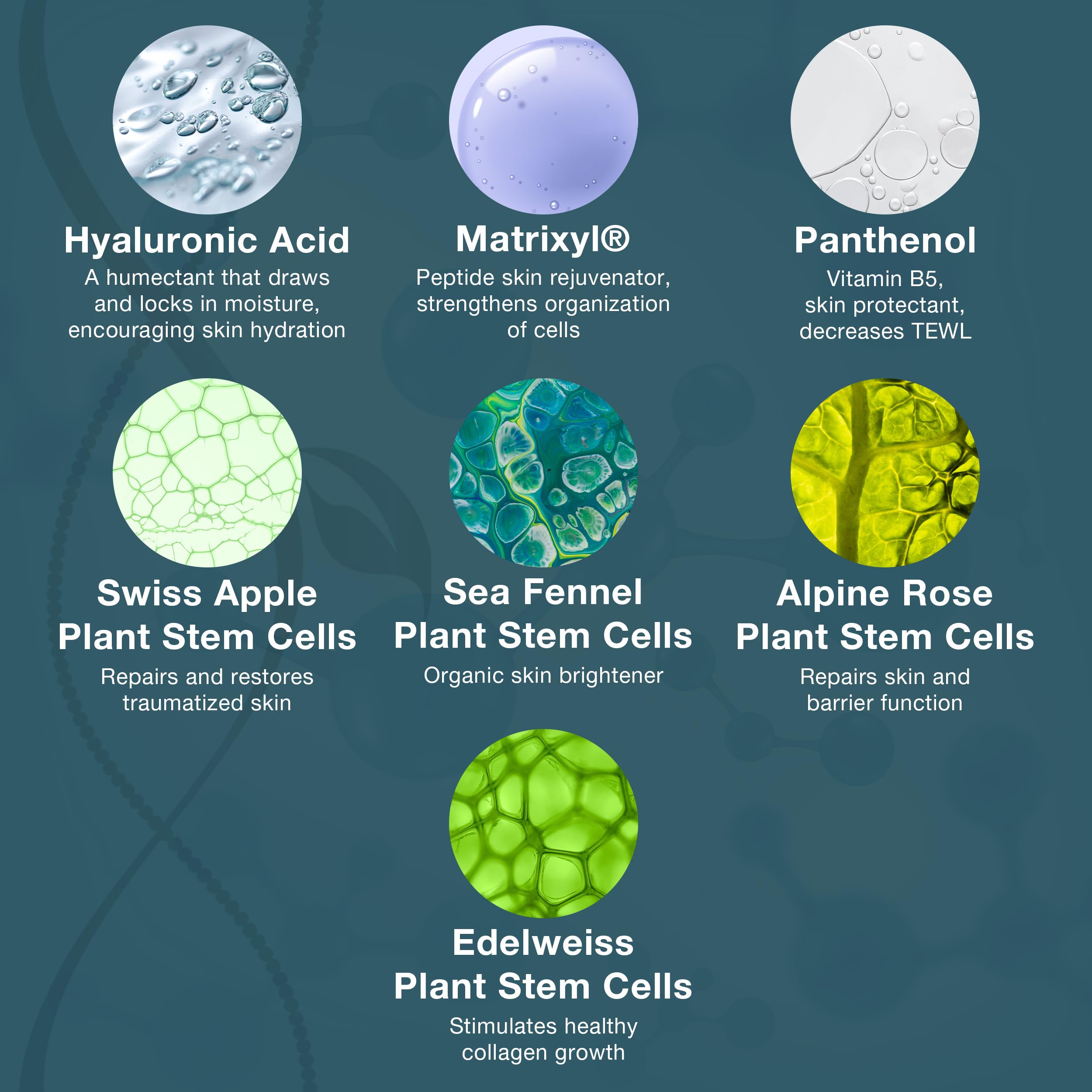 Lira Clinical BIO Hydra Infusion minerals and peptides highlight nourishing skin benefits.