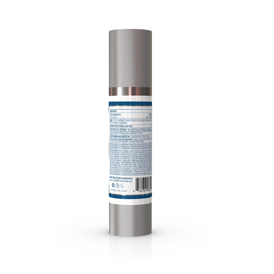 Lira Clinical ICE Balancing Lotion packaging—clean, soothing feel in a cooling formula.