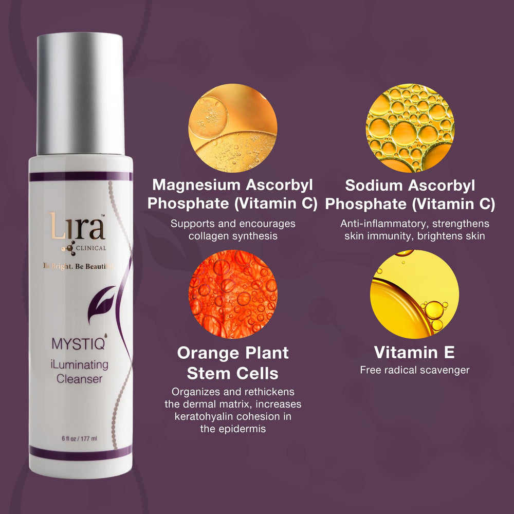 Lira Clinical MYSTIQ rinsing action demonstrates clean finish without over-drying.