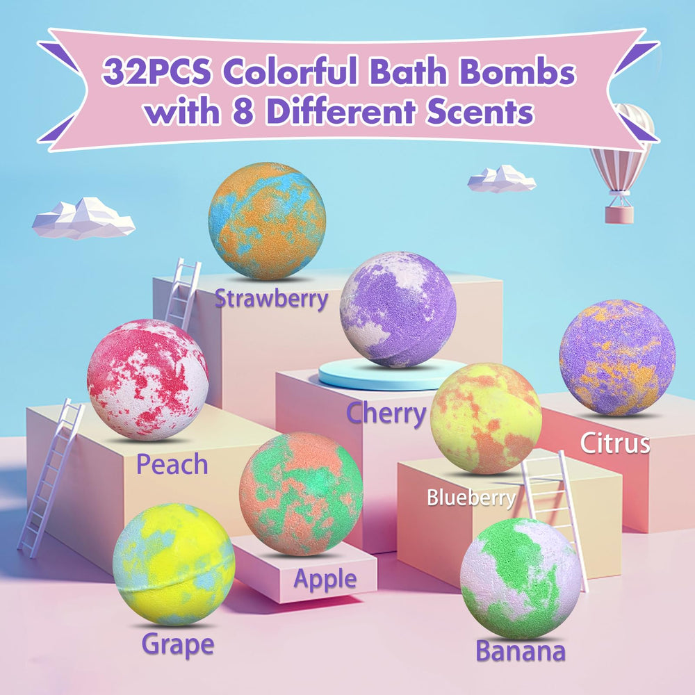 Lisotera bath bombs feature eight scents for varied sensory experiences