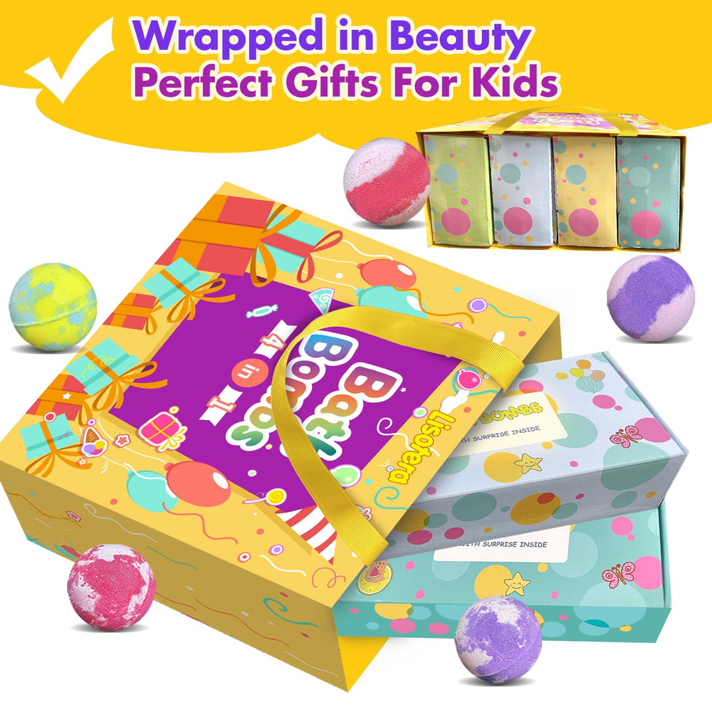 Lisotera bath bombs promote safe, imaginative bath play for children
