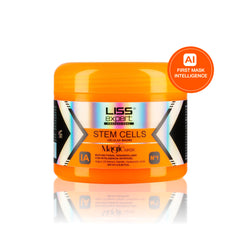 Liss Expert Stem Cells Magic Mask ingredients spotlight with argan oil, keratin, and hyaluronic acid for hydration.