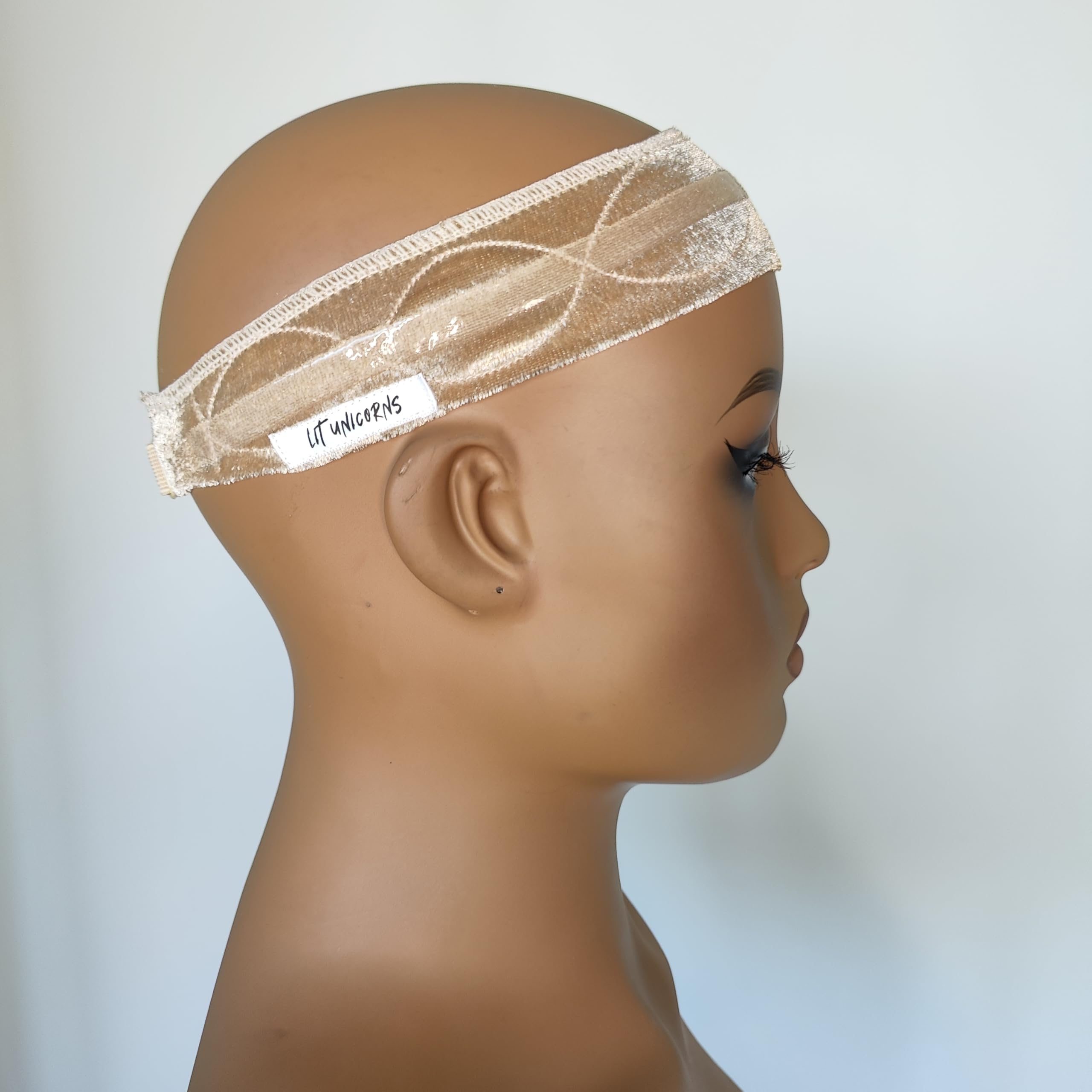LIT UNICORNS reusable and washable wig band designed for frequent wig users