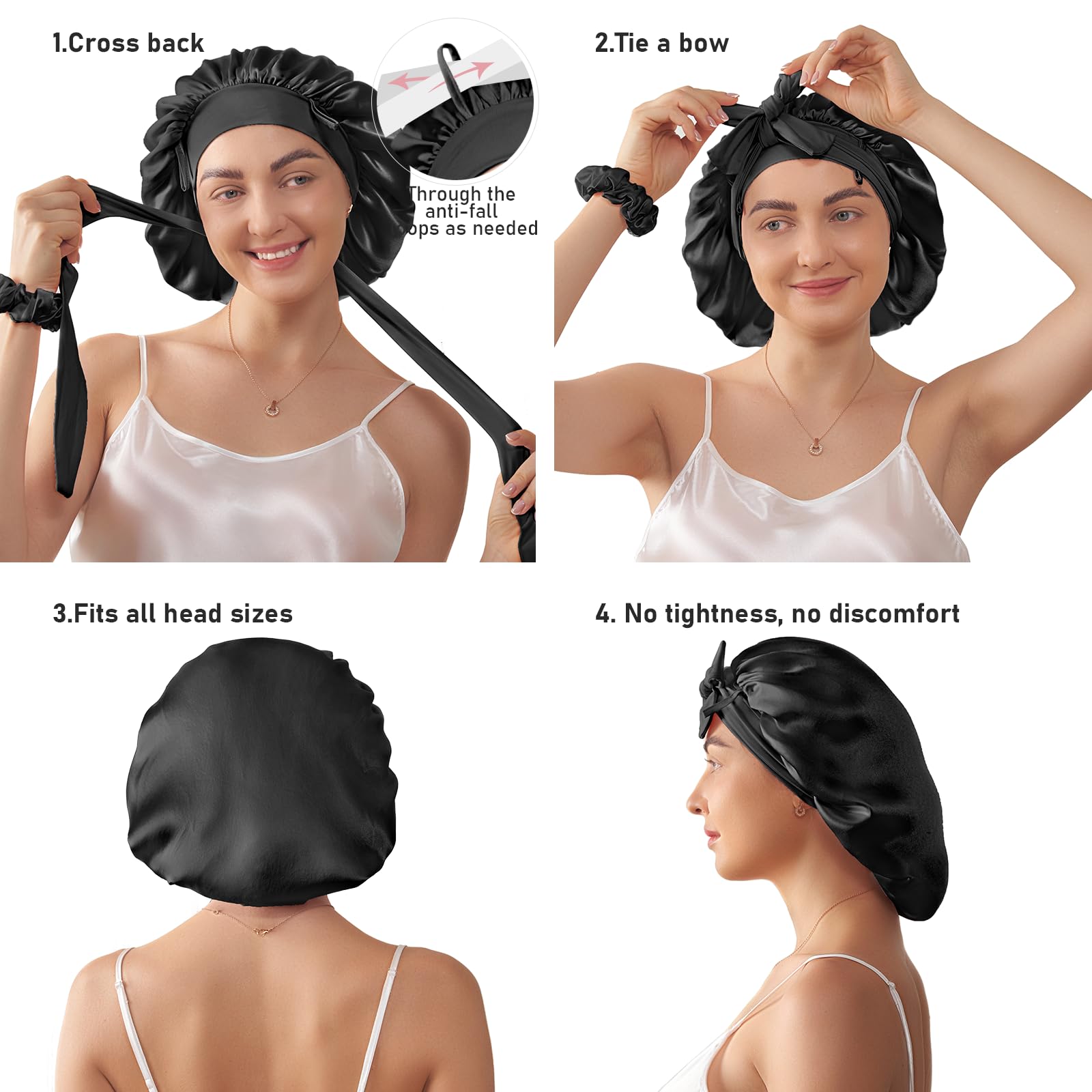 LitBear elegant packaging with silk scrunchie ideal for gifting and daily use