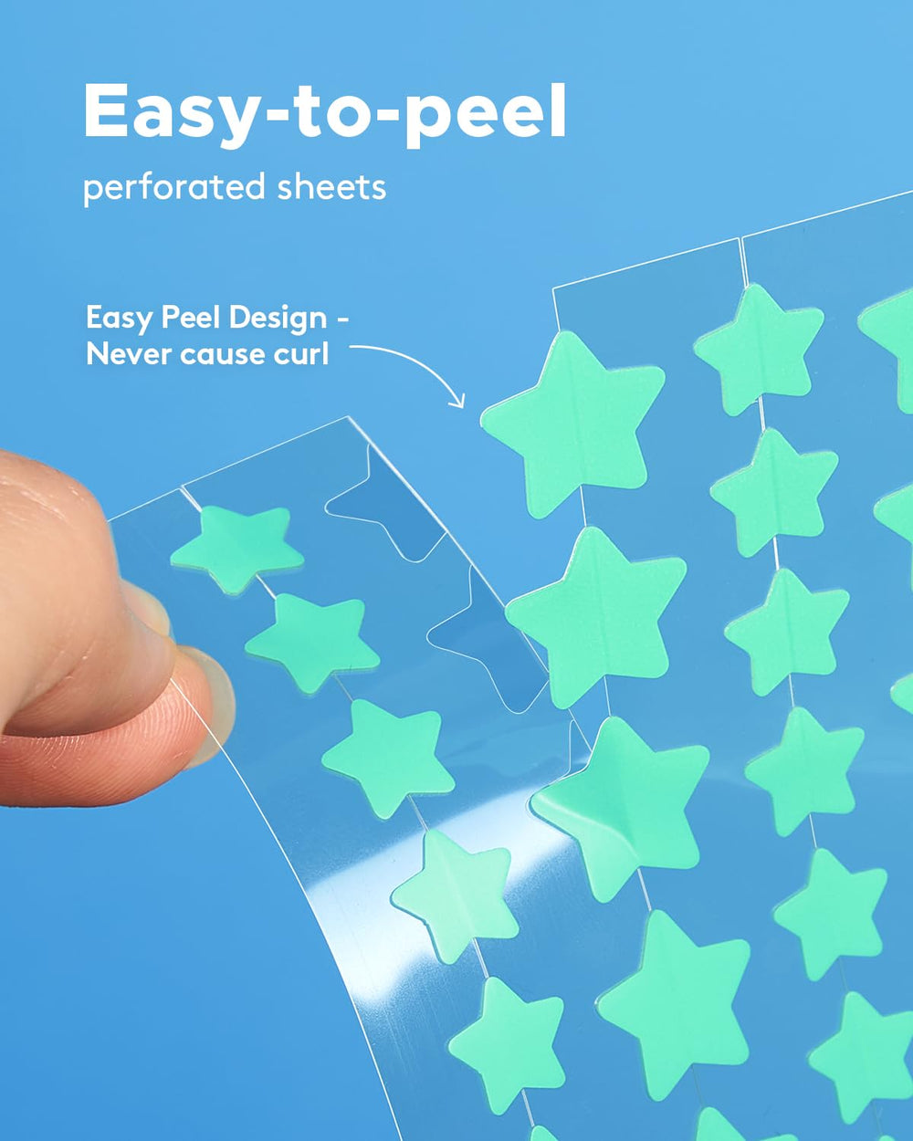 LitBear hydrocolloid patches absorb fluid while staying on securely.
