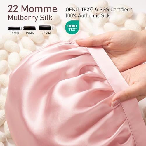 LitBear silk bonnet adjustable-elastic-band provides a secure fit for all head sizes.