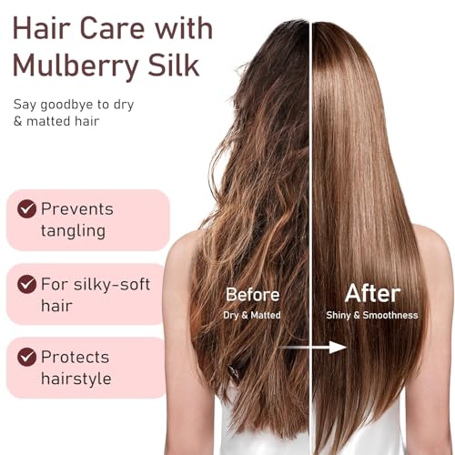LitBear silk bonnet moisture-locks natural moisture for healthier-looking hair.