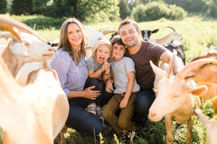 Little Seed Farm cedar-vanilla label close-up emphasizes natural ingredients.