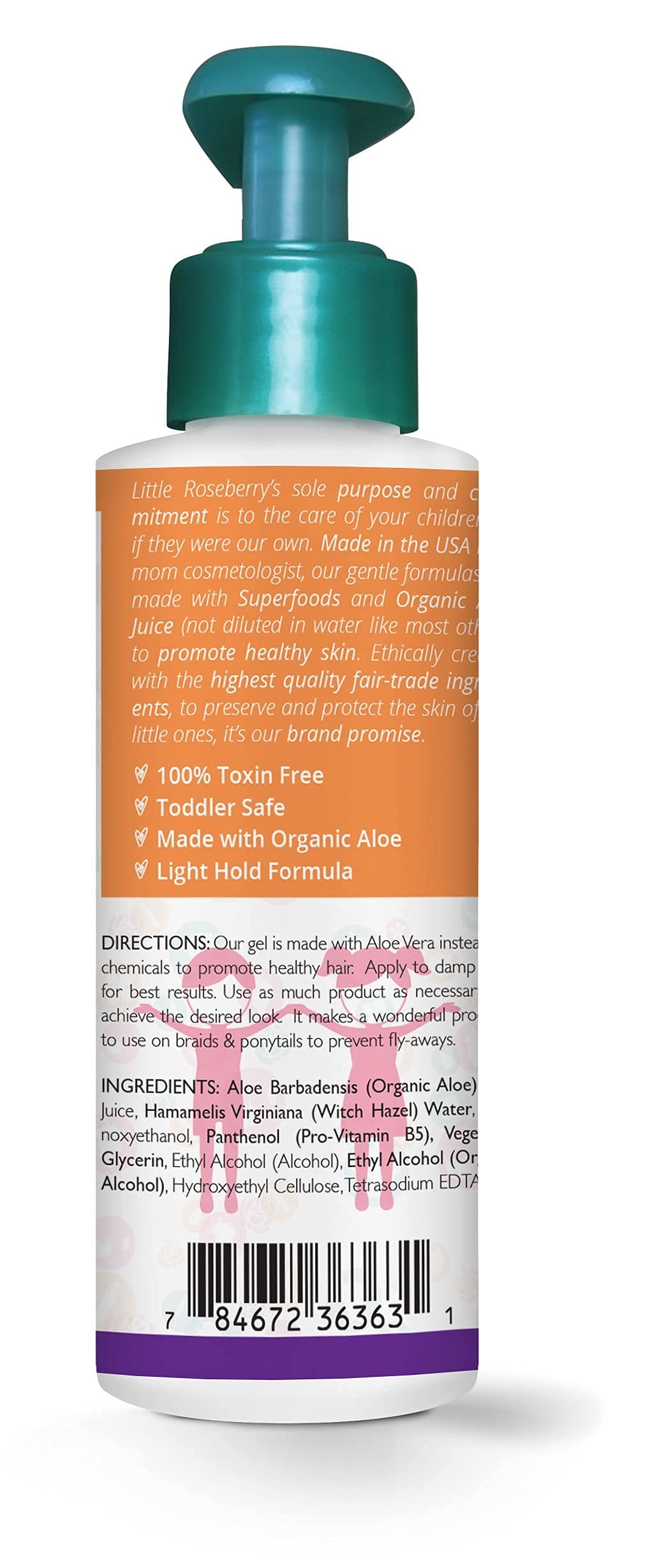 Little Roseberry gel proudly made in USA with safe, quality standards