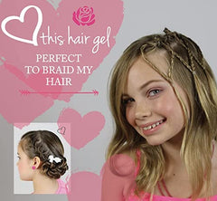 Little Roseberry gel enriched with vitamins for healthy-looking shine