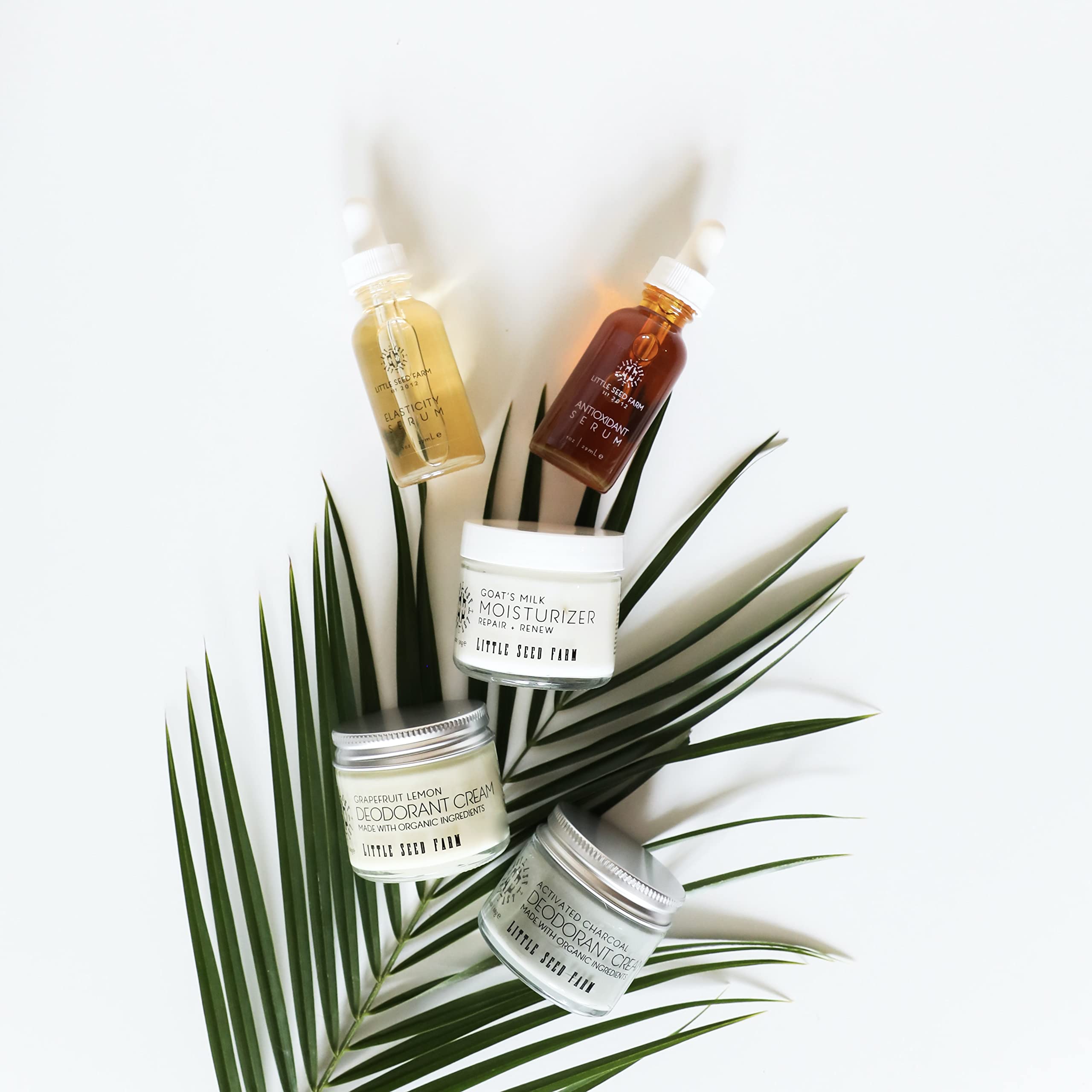 Little Seed Farm Elasticity Serum supports daily morning and evening nourishment and hydration.