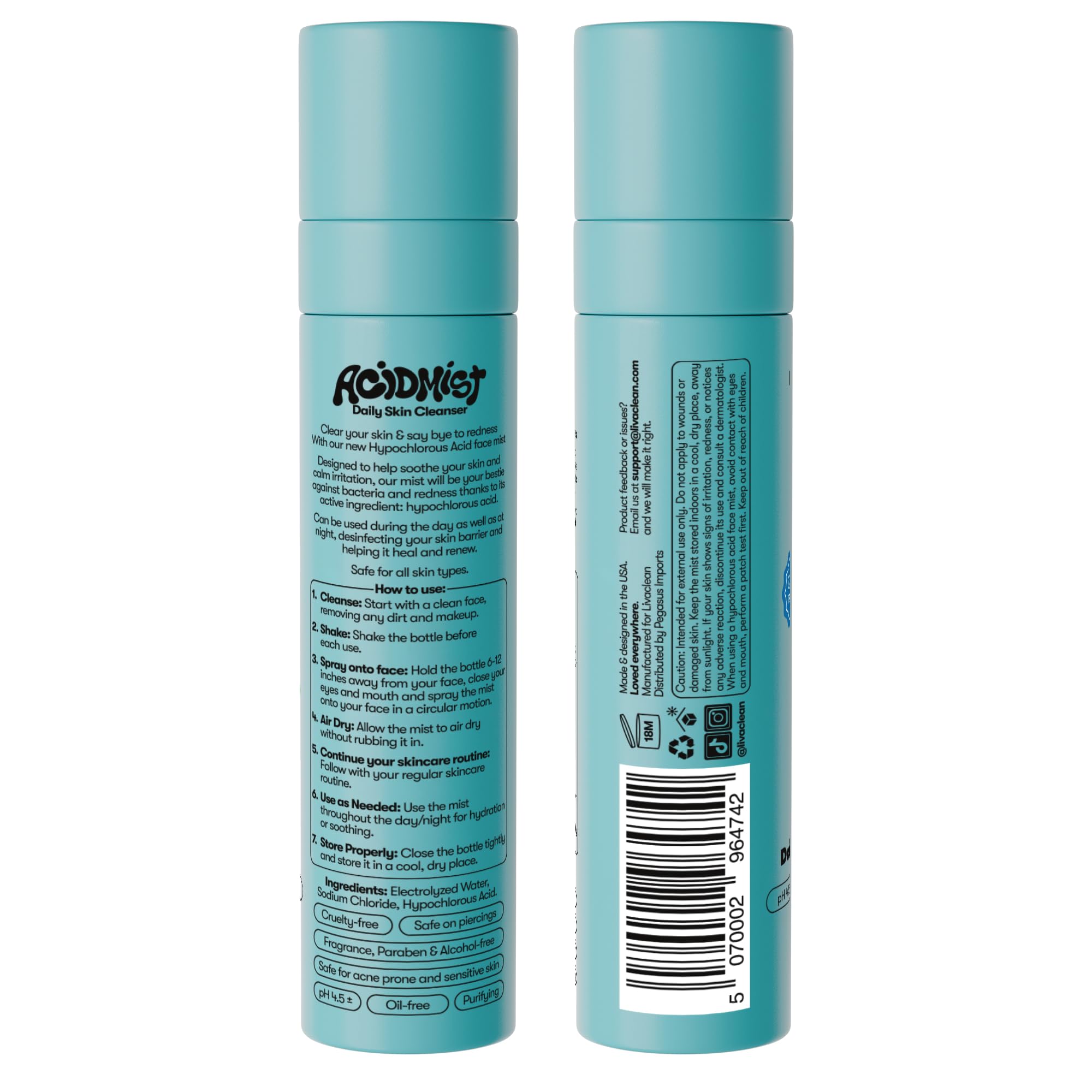 LivaClean HOCl skin-care ritual image suggesting a calm daily routine.