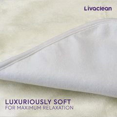 Livaclean with middle-buckle strap keeps heat steady during sessions.